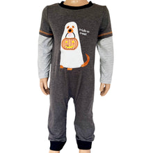 Load image into Gallery viewer, Ghost Dog Trick or Treat  Romper
