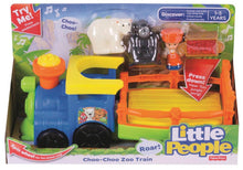 Load image into Gallery viewer, Fisher Price Little People Zoo Train
