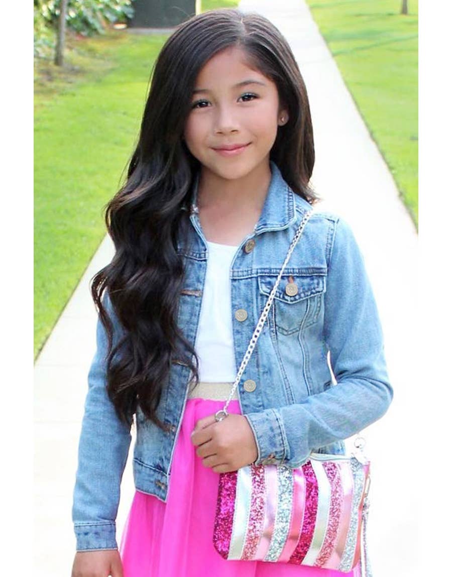Cutie Patootie Girl's Stretch Denim Jacket