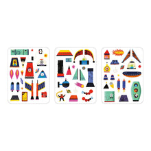 Load image into Gallery viewer, Rocket Ships Magnetic Build-it
