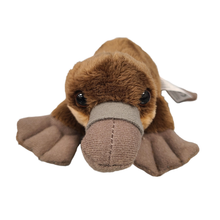 Load image into Gallery viewer, Hazel the Canned Platypus Stuffed Animal Plush w/Funny Jokes
