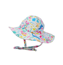 Load image into Gallery viewer, Flap Happy UPF50+ Floppy Summer Sun Hat: Mermaid Friends
