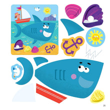 Load image into Gallery viewer, First Fun Sticker Painting: Ocean Creatures - 12 Sea Scenes
