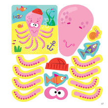 Load image into Gallery viewer, First Fun Sticker Painting: Ocean Creatures - 12 Sea Scenes
