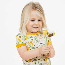 Load image into Gallery viewer, Emerson Honey Bees Bamboo Kids Pajama
