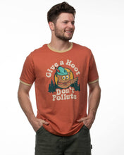 Load image into Gallery viewer, Give A Hoot Ringer Unisex Short Sleeve Tee
