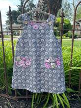 Load image into Gallery viewer, Janie Kelly Reversible Dresses Mod Flowers
