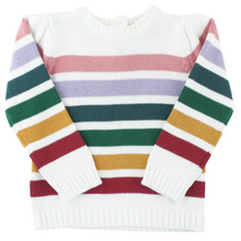 Load image into Gallery viewer, RB Rainbow Classic Stripe Sweater
