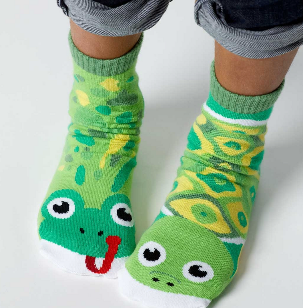 Pals Socks Frog & Turtle
