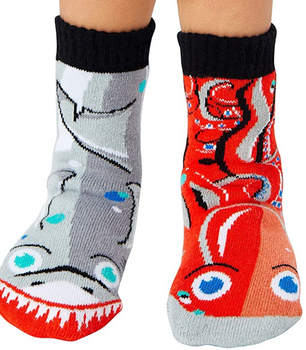 Pals Socks Shark & Octopus