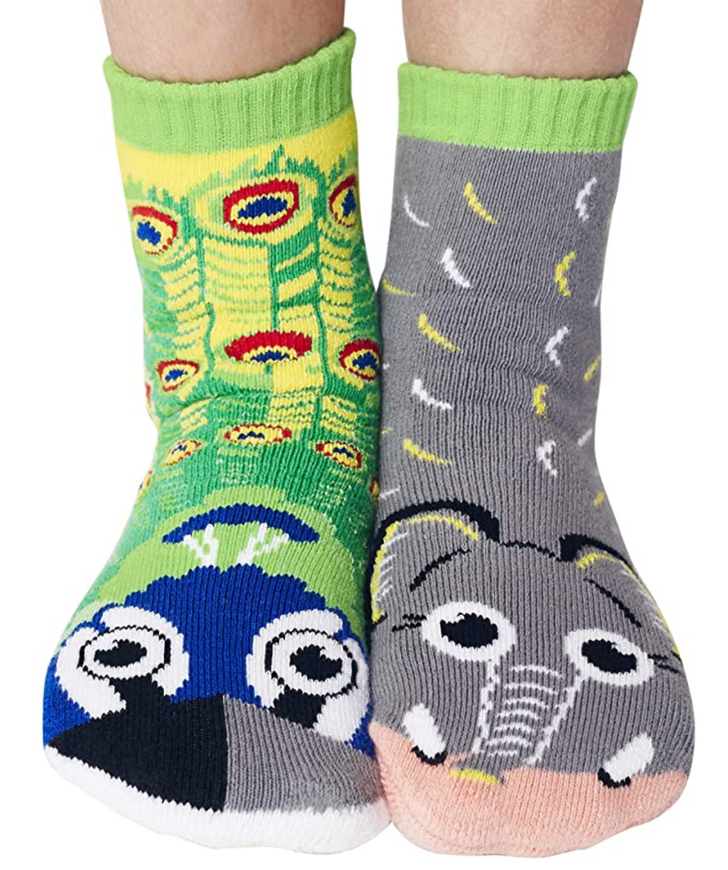 Pals Socks Peacock & Elephant