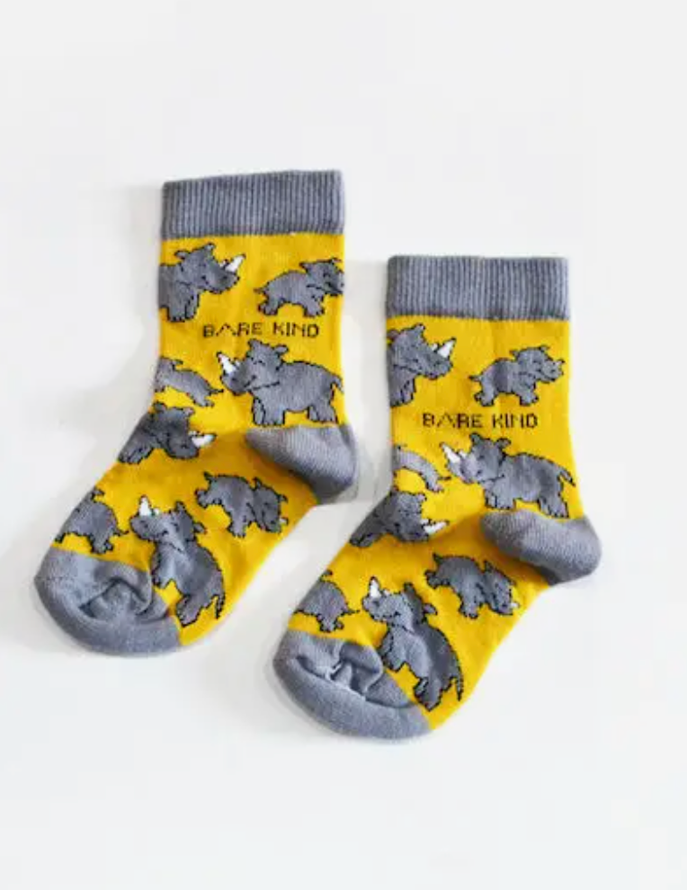 Bare Kind Socks Rhinos