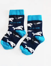 Load image into Gallery viewer, Bare Kind Socks Whales

