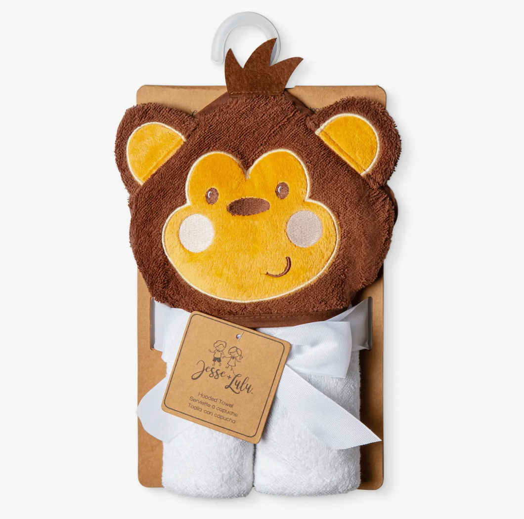 Hooded Towel Monkey